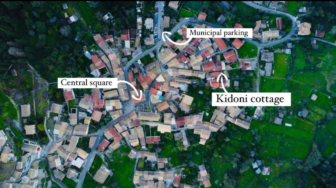 Kidoni Cottage Doukádes Eksteriør billede